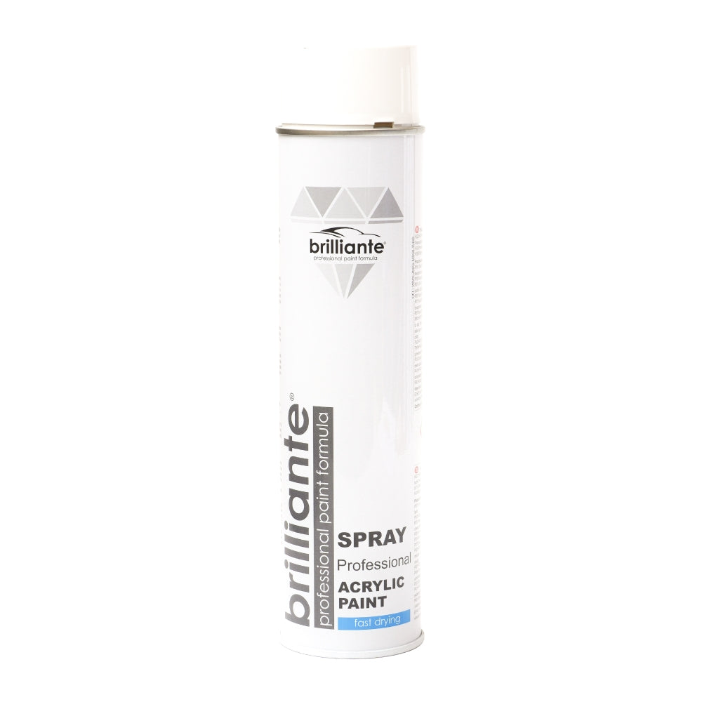 Vopsea Spray Acrilica Alb Clasic Lucios (Ral 9003) 600 Ml Brilliante