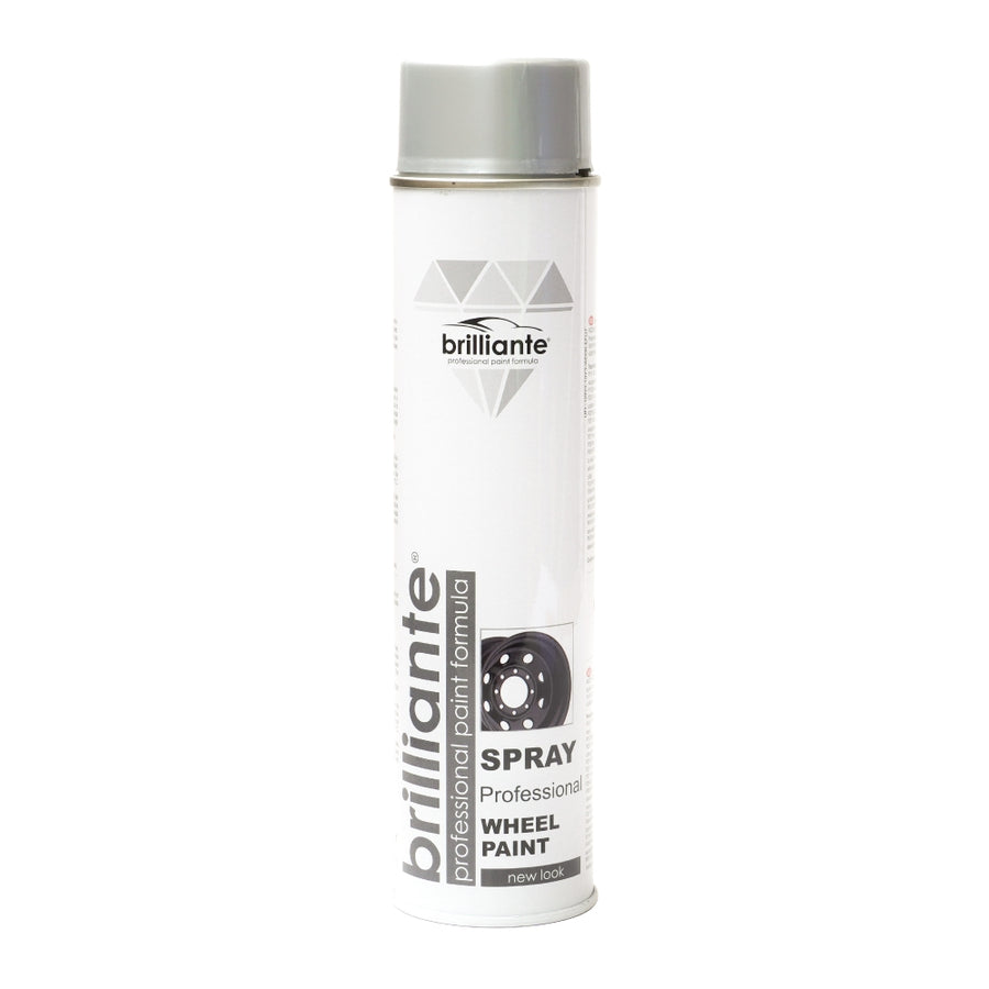 Vopsea Spray Pentru Jante Argintiu 600 Ml Brilliante