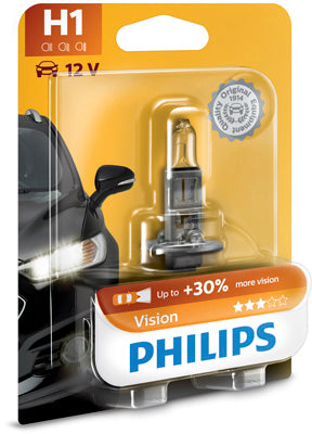 Bec Far H1 55W 12V Vision (Blister) Philips