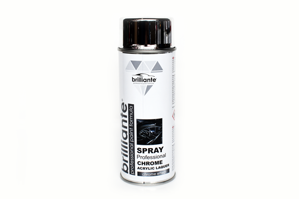 Vopsea Spray Crom (Argintiu) 400Ml Brilliante