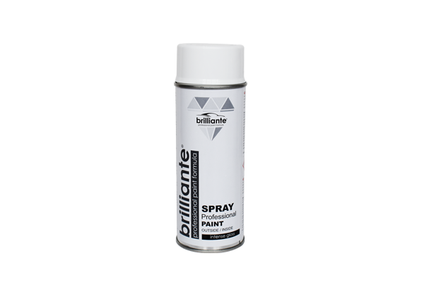 Vopsea Spray Alb Clasic Lucios (Ral 9003) 400Ml Brilliante