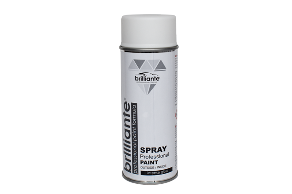 Vopsea Spray Alb Clasic Mat (Ral 9003) 400Ml Brilliante