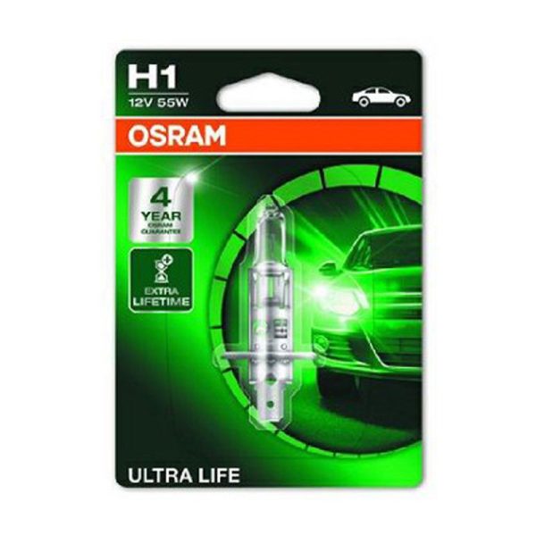 Bec 12V H1 55 W Ultra Life Blister 1 Buc Osram