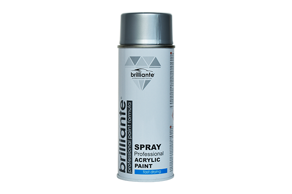 Vopsea Spray Aluminiu White (Ral 9006) 400 Ml Brilliante